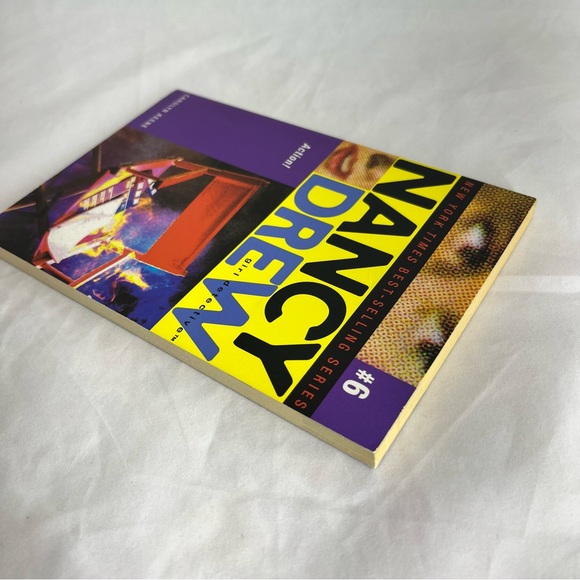 Action!  ~ Nancy Drew Girl Detective Series Book 6, By Carolyn Keene - Picture 6 of 9